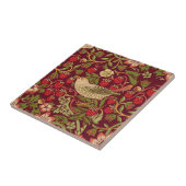 Carreau Voleur de fraises rouges William Morris Backsplash (Côté)