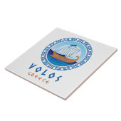 Carreau Volos, Grèce Navire grec Design Carrelage en céram (Côté)