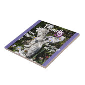 Carreau Vos anges sont toujours avec vous Floral Angel (Côté)