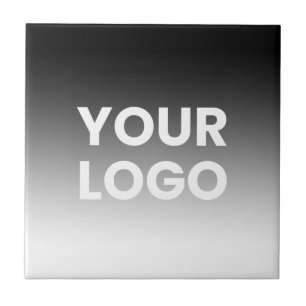 Carreau Votre logo et dégradé de couleur moderne éditable