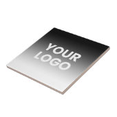 Carreau Votre logo et le dégradé de couleur modifiable mod (Côté)