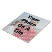 Carreau Votre photo sur une tuile (Côté)