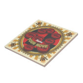 Carreau Votre tuile de dames (Côté)