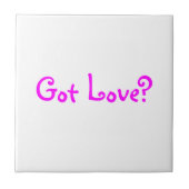 Carreau Vous avez de l'amour ? (Devant)