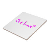 Carreau Vous avez de l'amour ? (Côté)