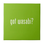 Carreau vous avez wasabi ? (Devant)