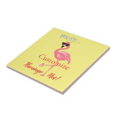 Carreau Vous Êtes Flamant rose Hot Thunder_Cove (Côté)