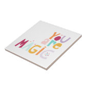 Carreau Vous êtes magique (Côté)