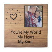 Carreau Vous êtes My World Ceramic Tile (Devant)