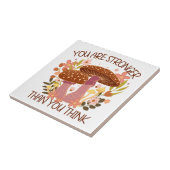 Carreau Vous Êtes Plus Forte Que Vous Ne Pensez (Côté)