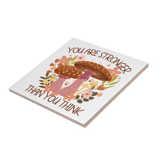 Carreau Vous Êtes Plus Forte Que Vous Ne Pensez (Côté)