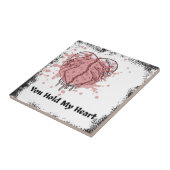 Carreau Vous Tenez Mon Coeur (Côté)