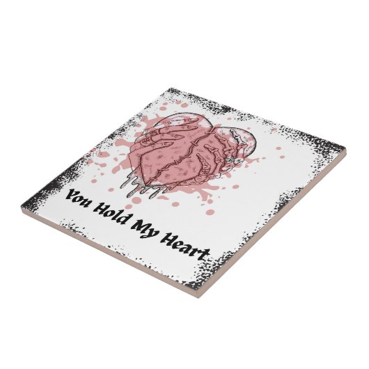 Carreau Vous Tenez Mon Coeur (Côté)