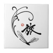 Carreau Voyage de libellule (Devant)