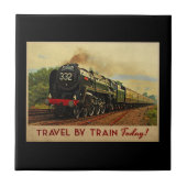 Carreau Voyage en train (Devant)