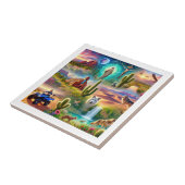 Carreau Voyage spirituel en Arizona (Côté)