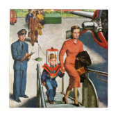 Carreau Voyageur spatial (Devant)