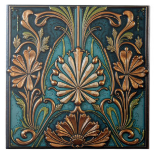 Carreau Vrilles de cuivre