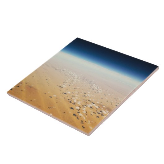 Carreau Vue aérienne d'un désert (Côté)