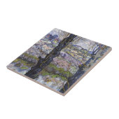 Carreau Vue d'Arles, Flower Orchards par van Gogh (Côté)