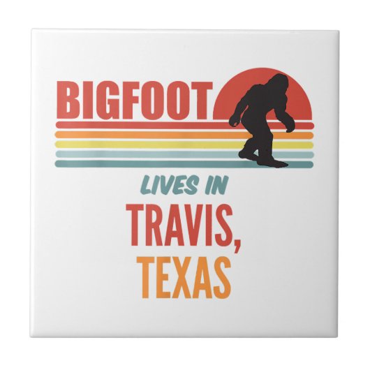 Carreau Vue de Bigfoot à Travis Texas (Devant)