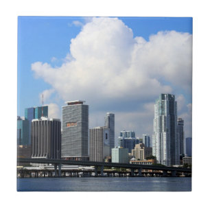 Carreau Vue de bord de mer de Miami