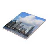 Carreau Vue de bord de mer de Miami (Côté)