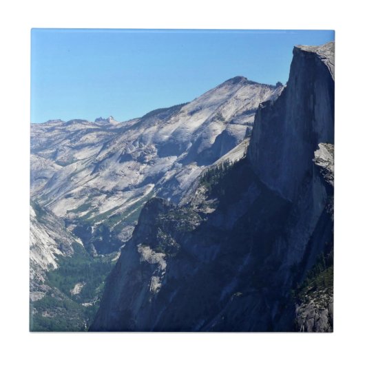 Carreau Vue de Glacier Point, Yosemite, Californie (Devant)