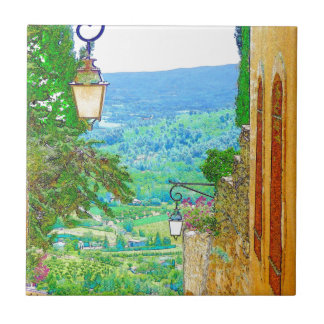 Carreau Vue de la Provence