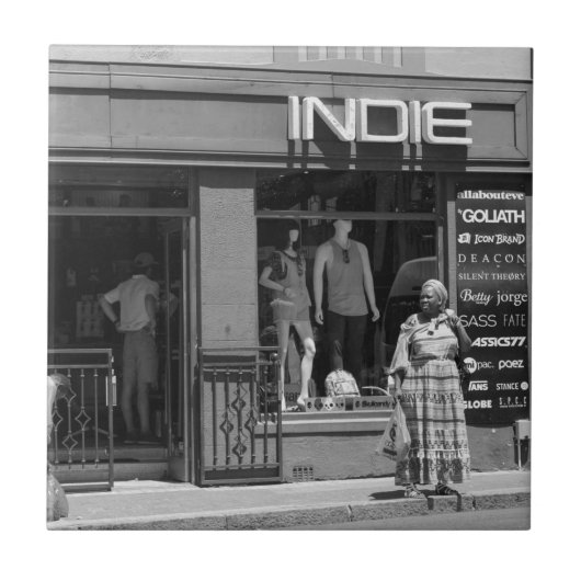 Carreau Vue de la rue du Cap Afrique du Sud (Devant)