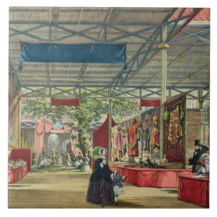 Carreau Vue de la section de l'Inde de la grande