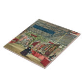 Carreau Vue de la section de l'Inde de la grande (Côté)