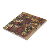 Carreau Vue de New York par John Falter (Côté)