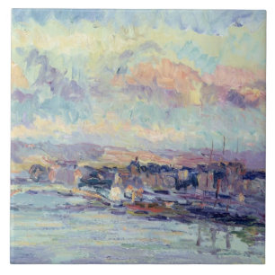 Carreau Vue de Paris (huile sur la toile)