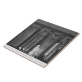 Carreau Vue de perspective de l'intérieur de portique, (Côté)