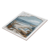 Carreau Vue de plage - Fenêtre Vue de plage (Côté)