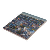 Carreau Vue dégagée sur la ville de Stuttgart (Côté)