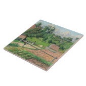 Carreau Vue depuis la fenêtre de l'artiste Camille Pissarr (Côté)