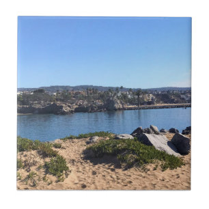Carreau Vue depuis le Wedge, Newport Beach, Californie