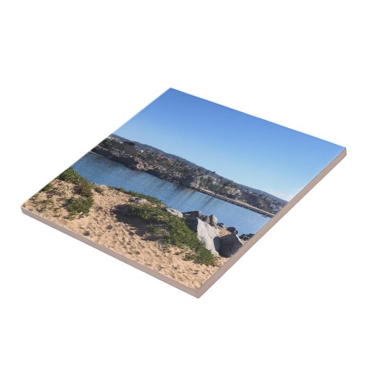 Carreau Vue depuis le Wedge, Newport Beach, Californie (Côté)