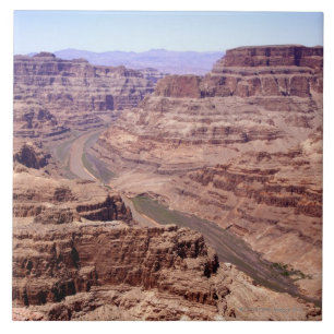 Carreau Vue du canyon grand, Arizona