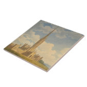 Carreau Vue du nord-ouest d'abbaye de Fonthill (la semaine (Côté)