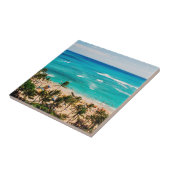 Carreau Vue Élevée Sur La Plage De Waikiki, Honolulu 2 (Côté)