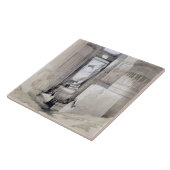 Carreau Vue par le Hall des colonnes, Karnak, de "par (Côté)