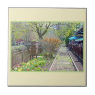 Carreau Vue Scénique Florale
