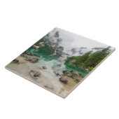 Carreau Vue sur le lac Mountain (Côté)