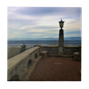 Carreau Vue sur le Mont St. Helens, Portland, Oregon