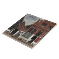 Vue sur les maisons de Delft The Little Street