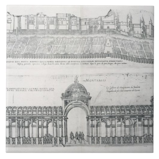 Carreau Vues de Montargis, de 'Les plus des belles (Devant)