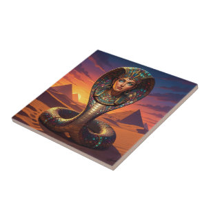 Carreau Wadjet – déesse cobra égyptienne